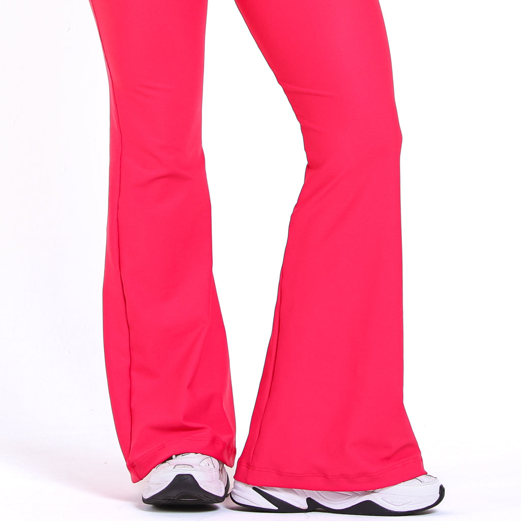 Legging Flare Alma Vermelho