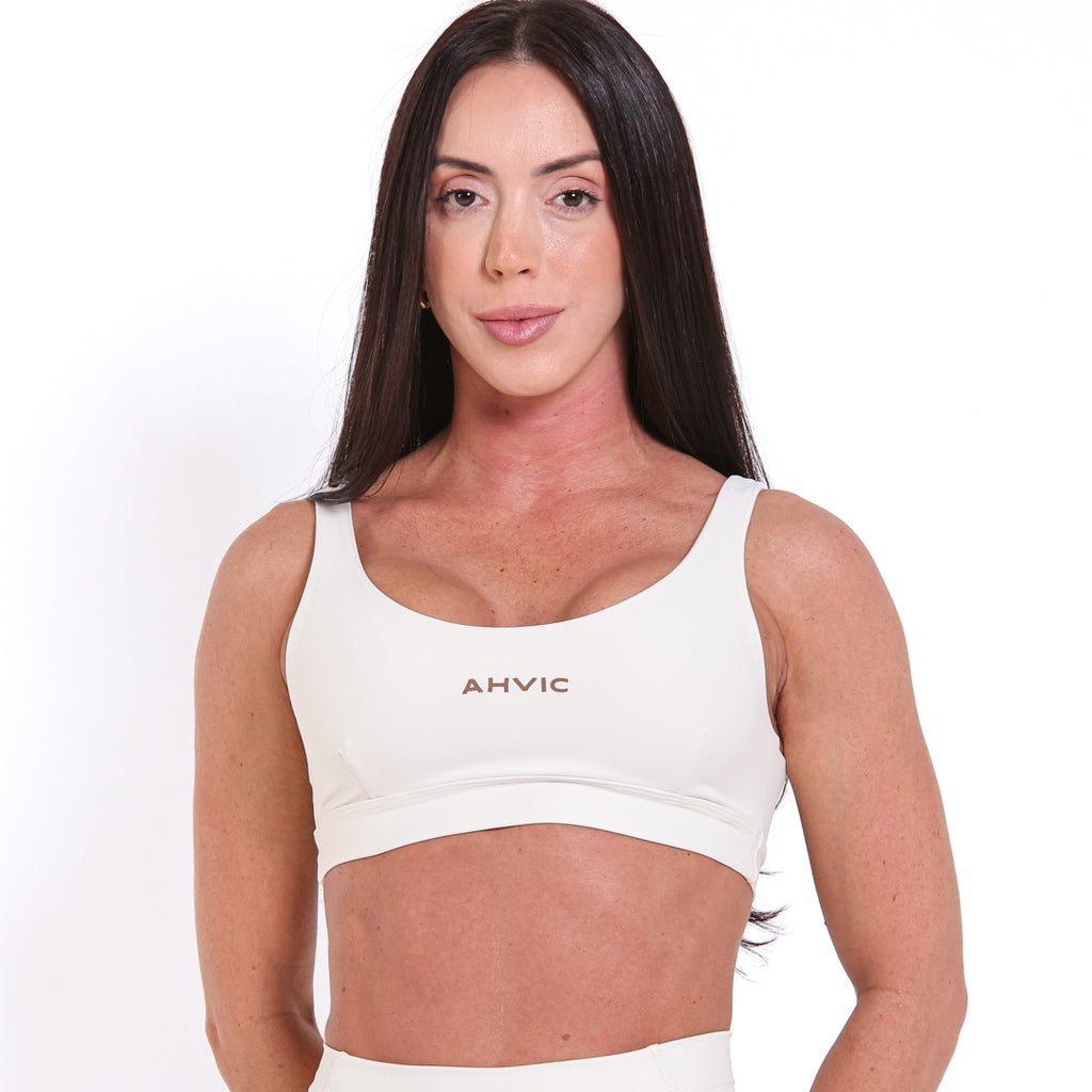 Top Tai Drop Off White
