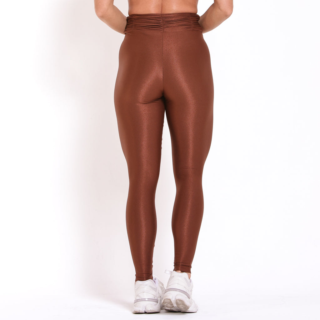 Legging Lorena Aveludada Chocolate