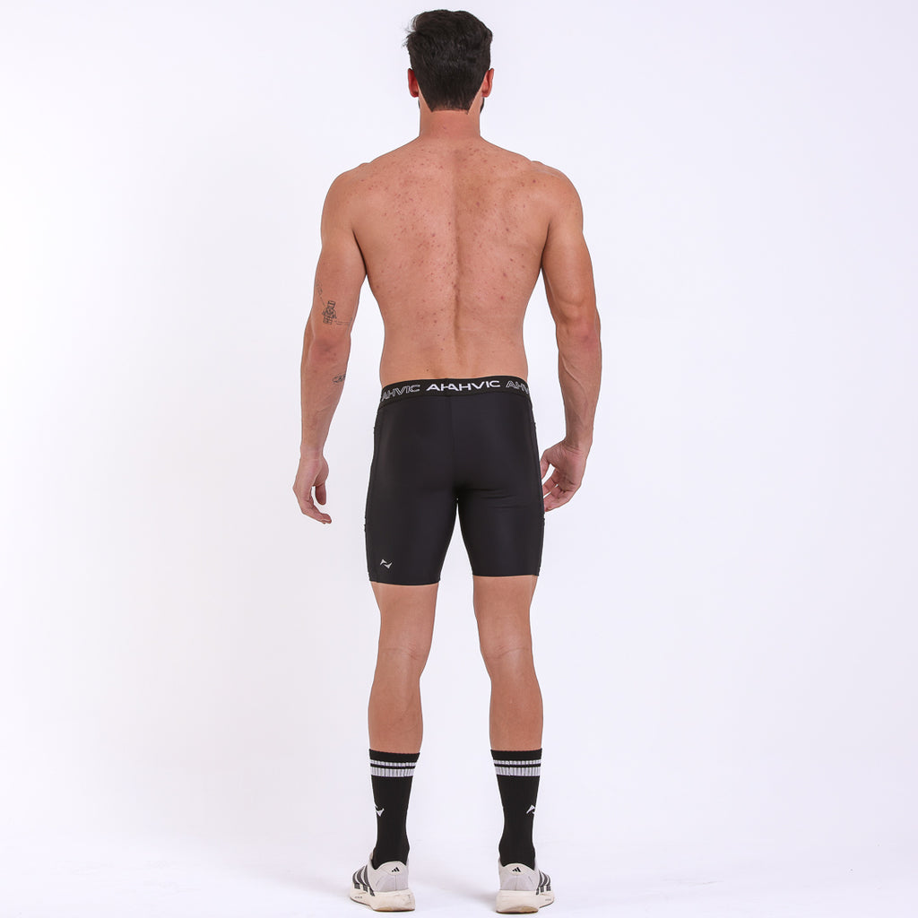 Bermuda Masculina QuadRun Pro Preto