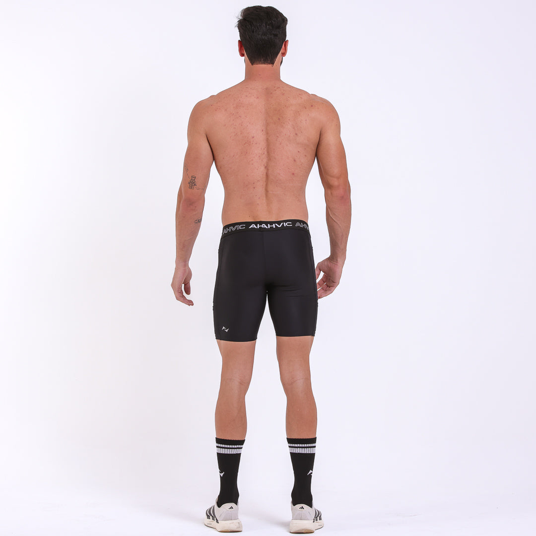 Bermuda Masculina QuadRun Pro Preto