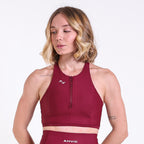 Top Susana Pocket Bordô