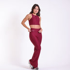 Top Susana Pocket Bordô