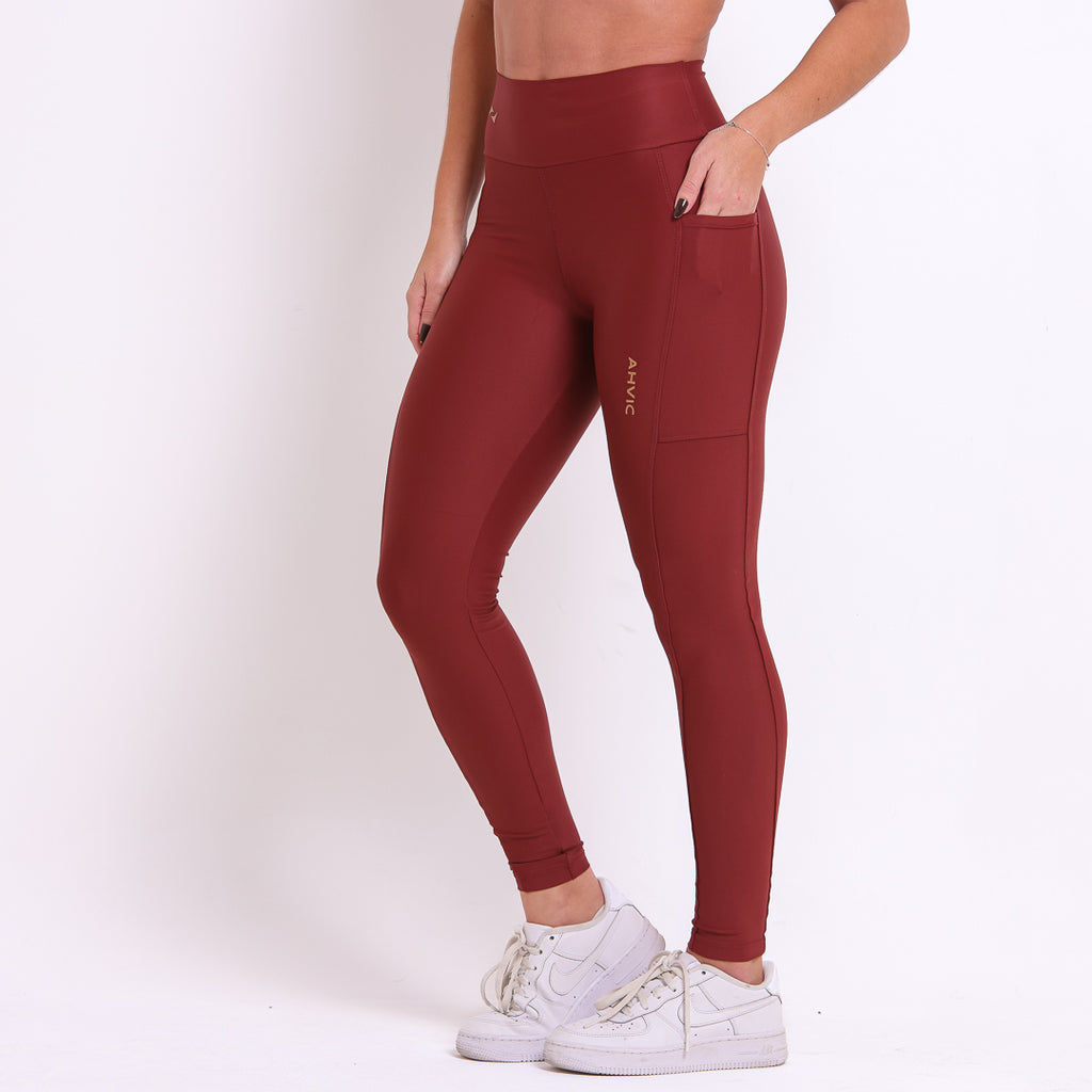 Legging Betina Drop Madder Brown
