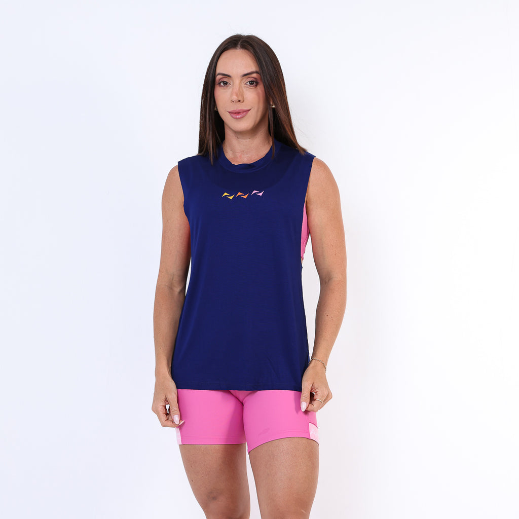 Regata Azul Marinho Trilogia