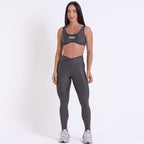 Legging Rise Drop Grafite