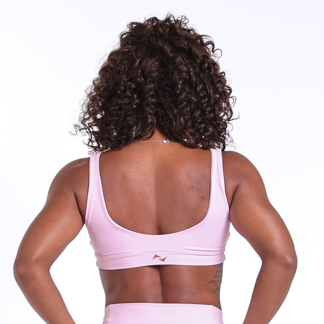 Top Tai Drop Rosa Bebe