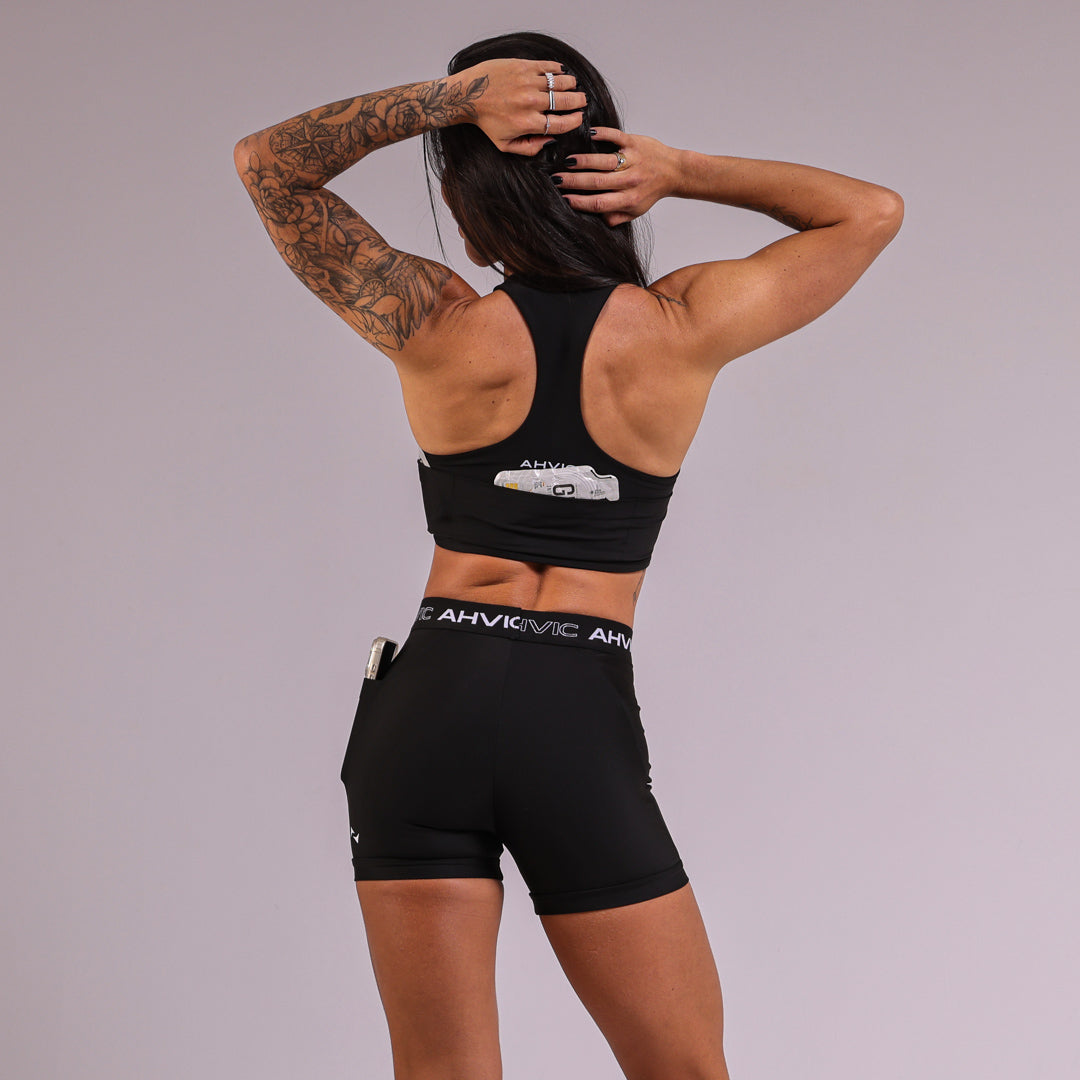 Short com Bolso Napa  Preto