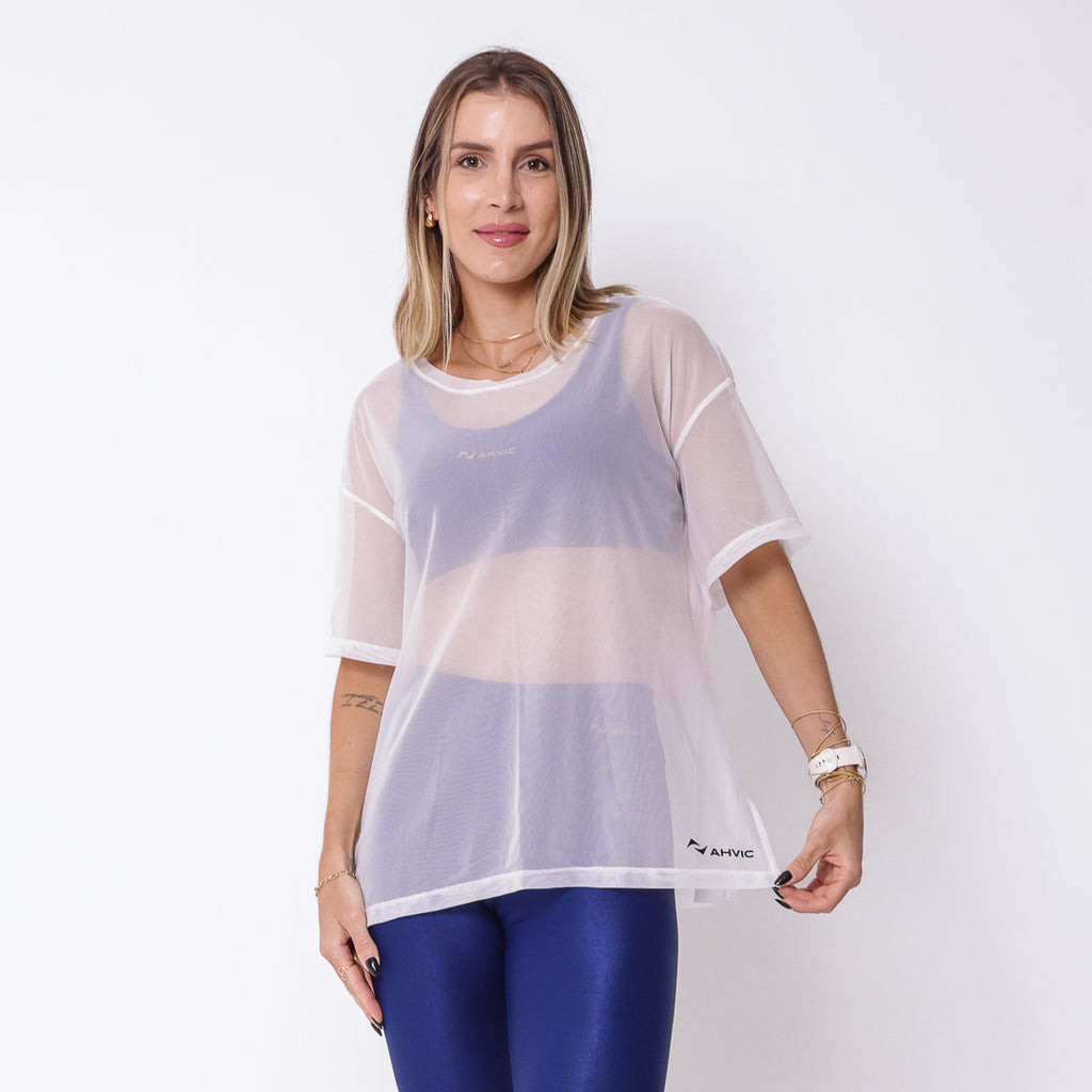 Blusão de Tule Branca