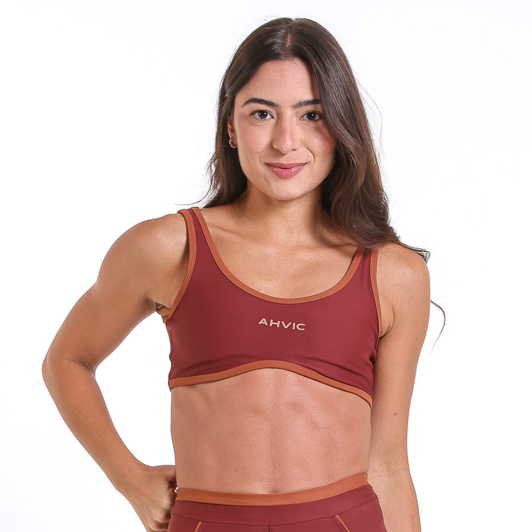 Top Pulse Drop Madder Brown