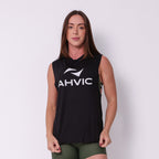 Regata Preta AHVIC em branco