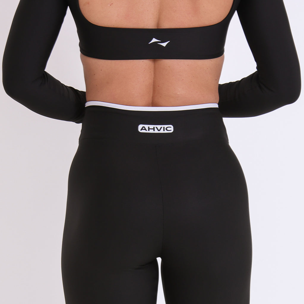 Legging Rise Drop Preto