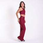 Legging Flare Alma Bordô