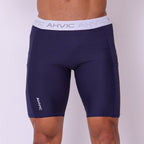 Bermuda Masculina Marinho Bolsos Adaptive