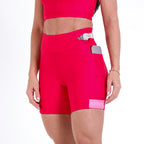 Short Mari Run Drop  Vermelho