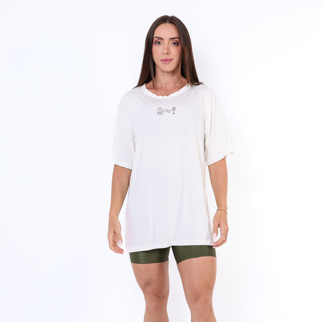 Camisão Branco Equilibrisse