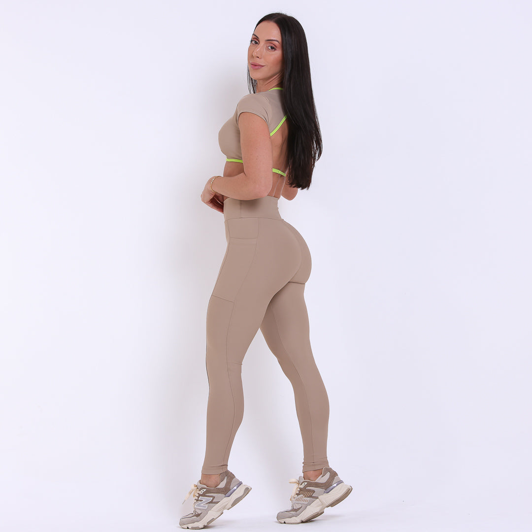 Top Betina Drop Cappuccino