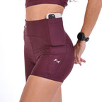 Short Adrianna Invisible Pocket Malbec