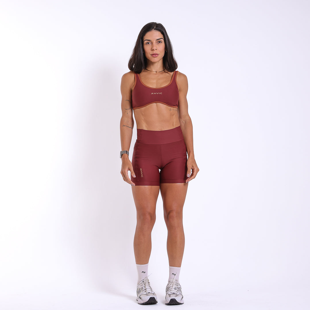 Short Pulse Drop Madder Brown