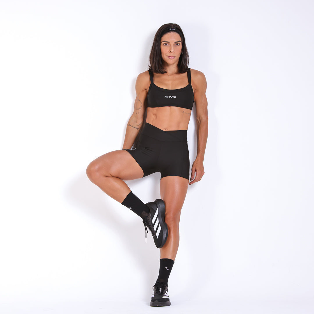 Short Boss Run Preto