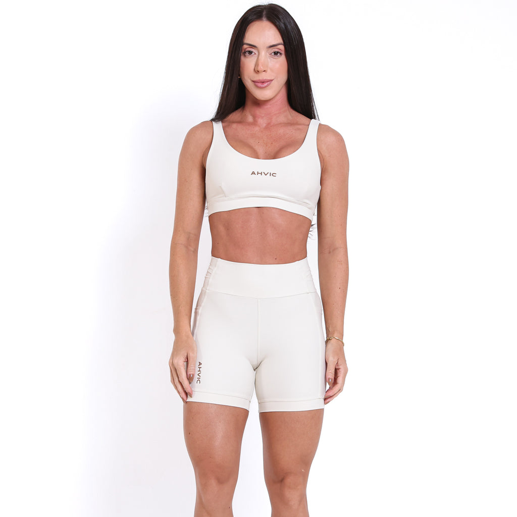 Top Tai Drop Off White