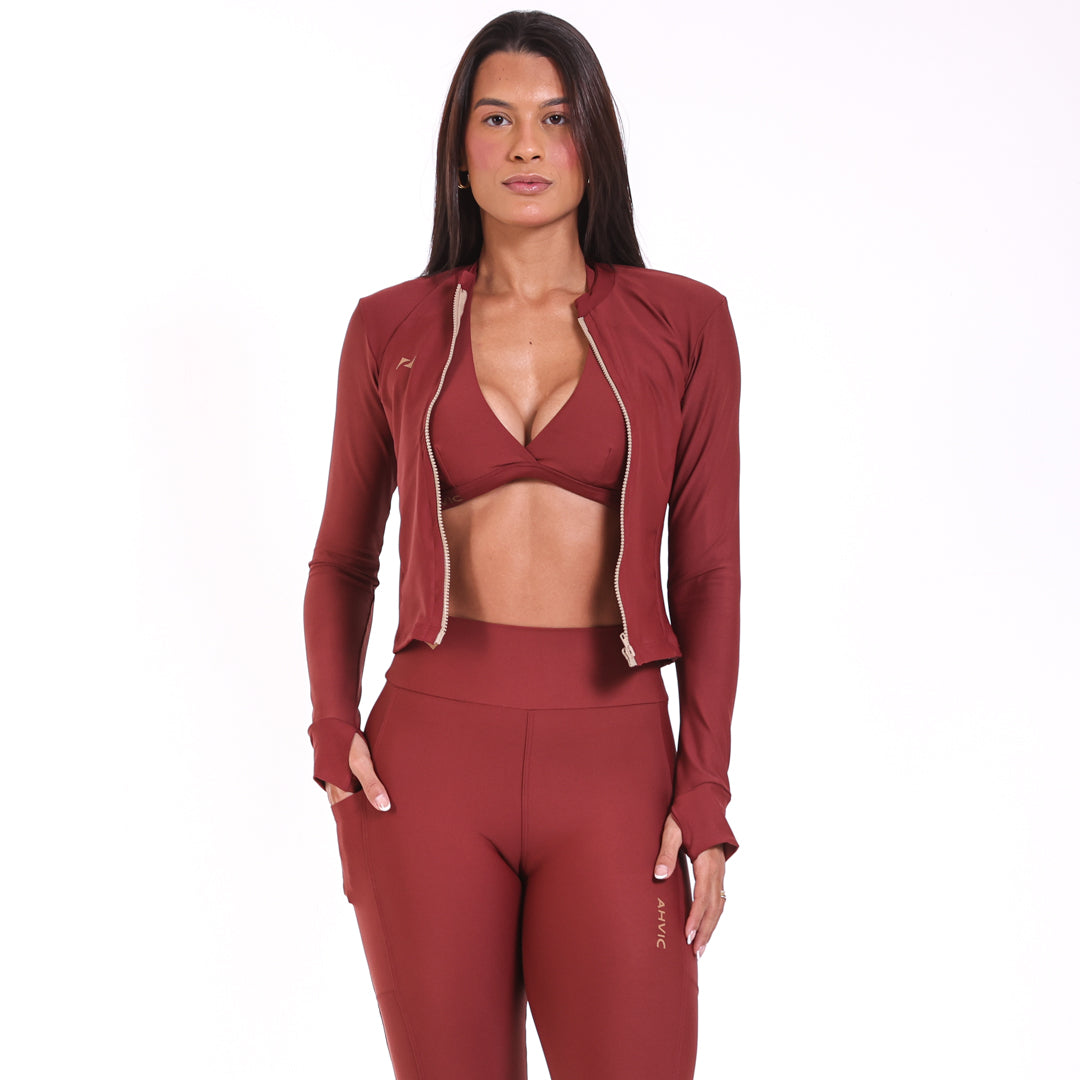 Casaco Angélica Madder Brown