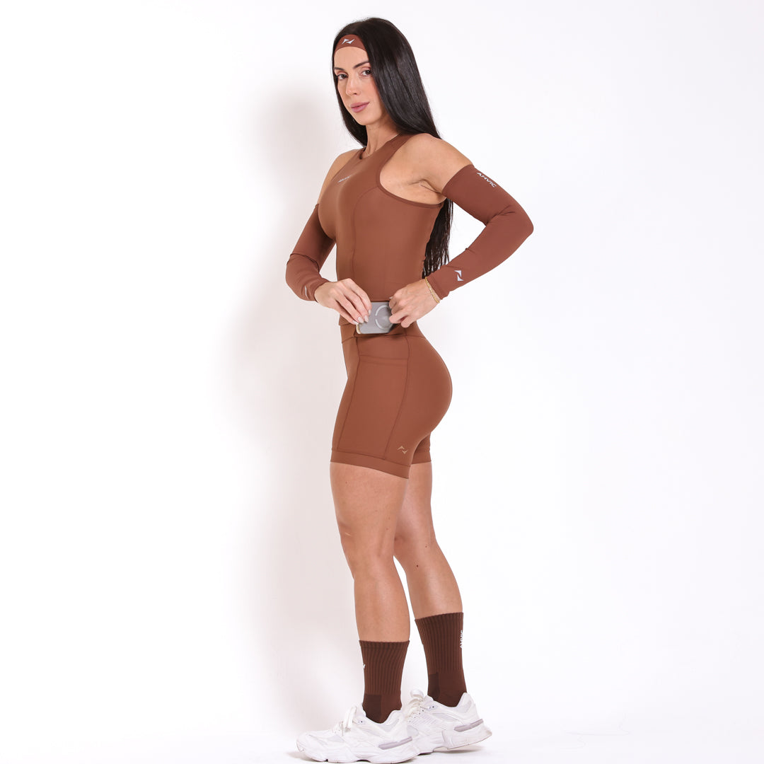 Manguito UV Ahvic Chocolate