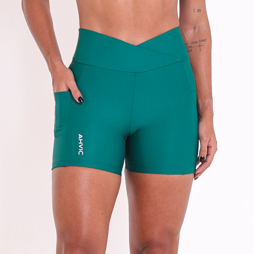 Short Rush Run Verde Alba