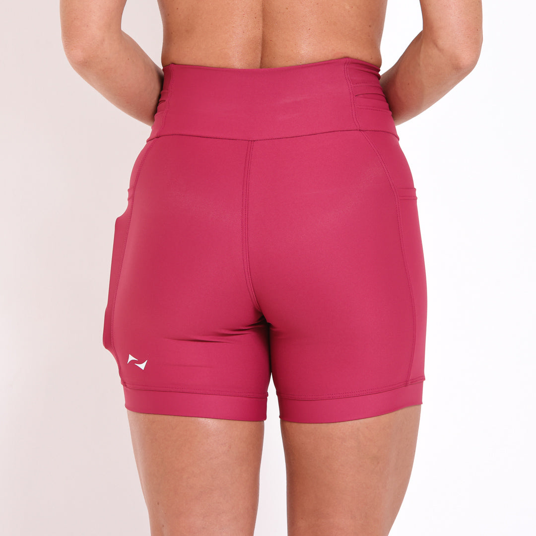 Short Pulse Drop Cherry Red