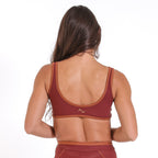 Top Pulse Drop Madder Brown