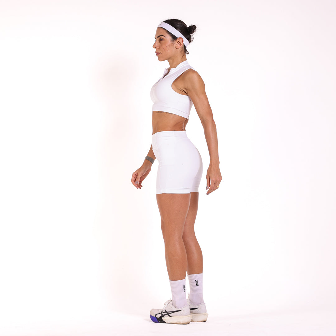 Short Adrianna Invisible Pocket Branco