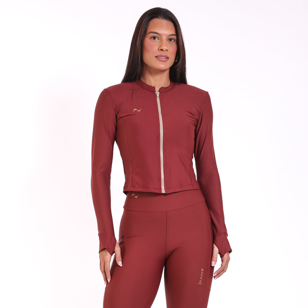 Casaco Angélica Madder Brown
