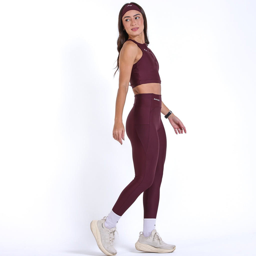 Legging Susana Invisible Pocket Malbec