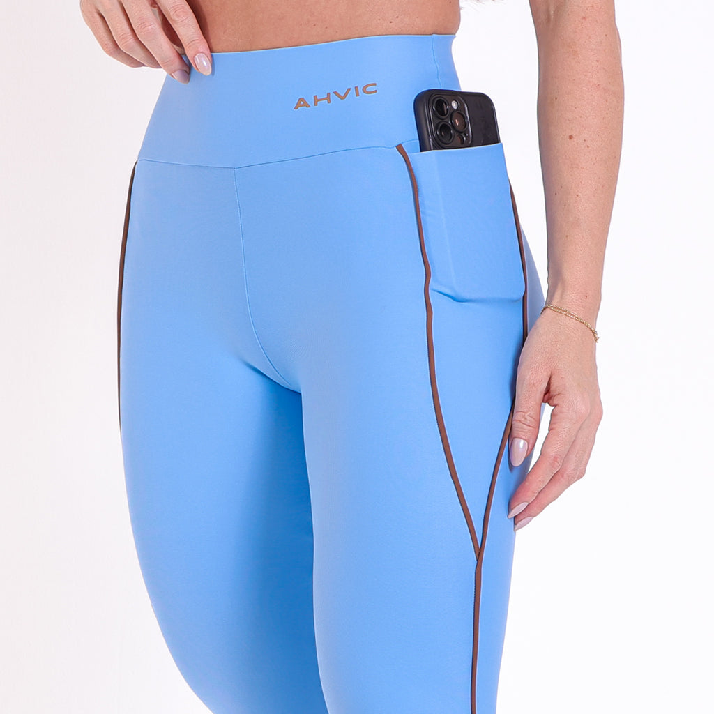Legging Start Pocket Aero Blue