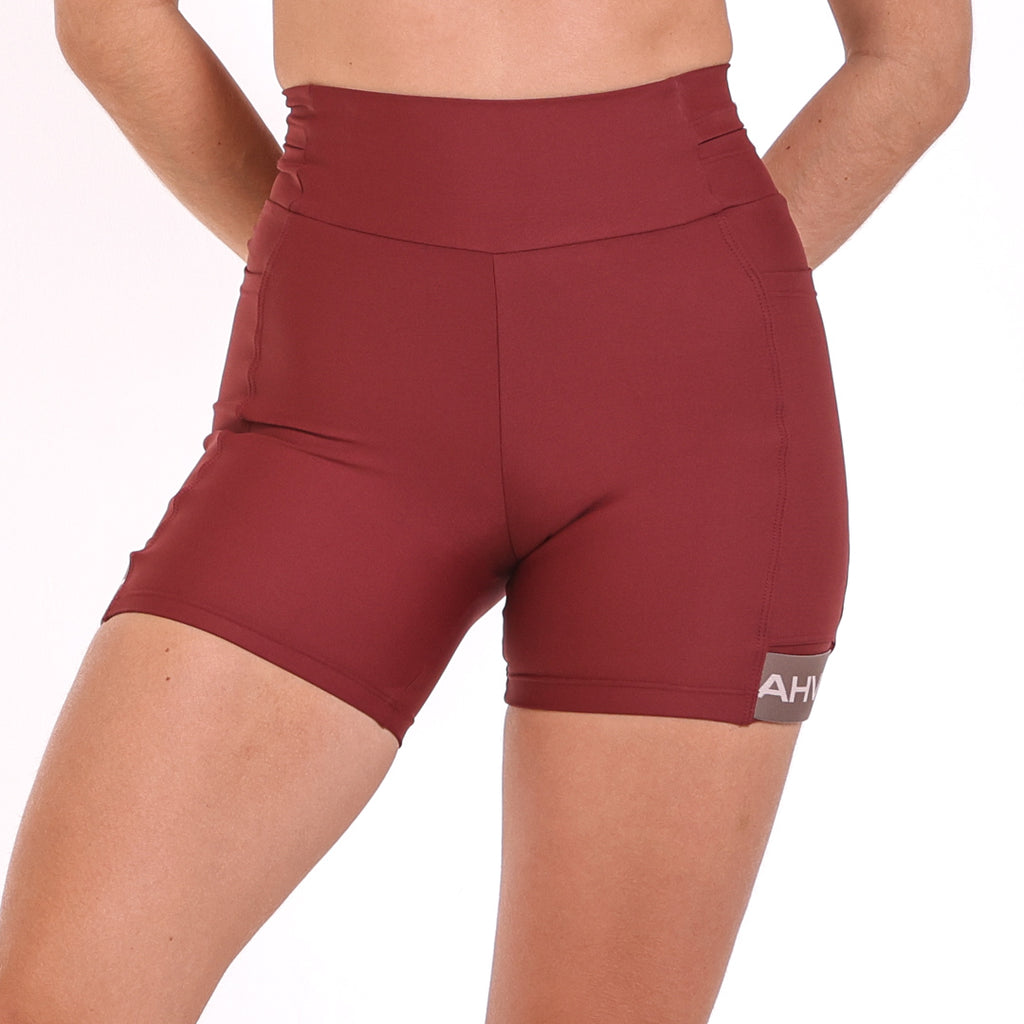 Short Mari Run Drop  Madder Brown