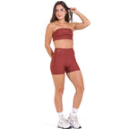 Short Alma Madder Brown
