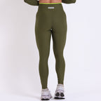 Legging Rise Drop Militar