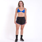 Short Summer Tactel Preto Bicolor