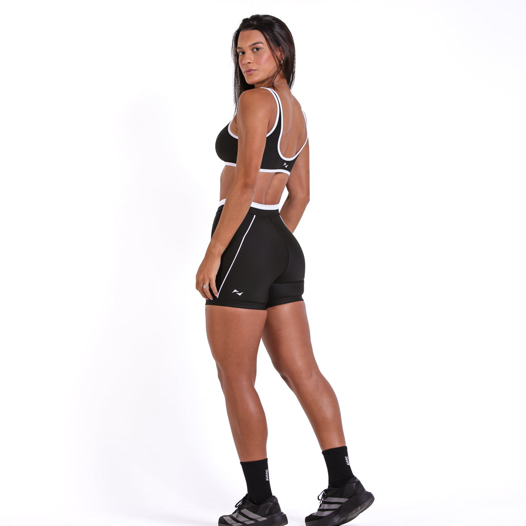 Short Flow Drop Preto