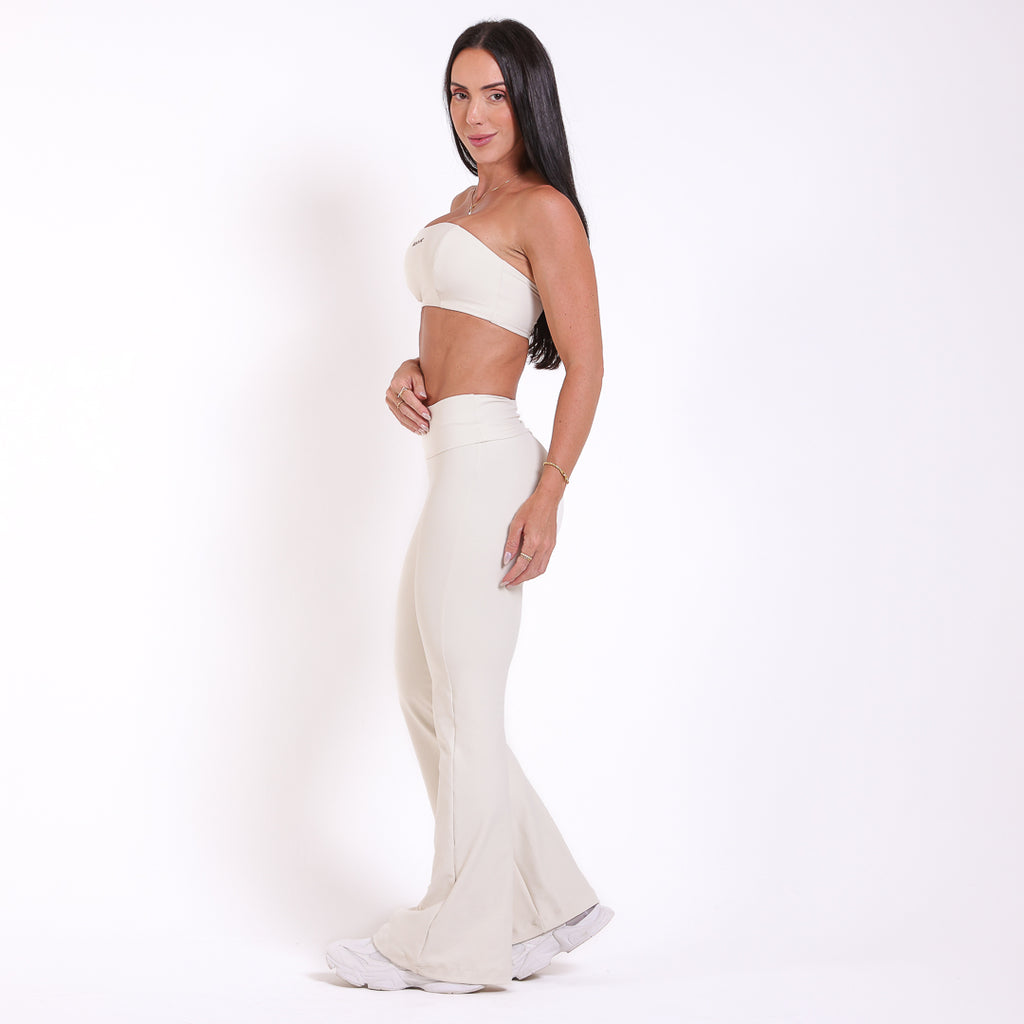 Legging Flare Alma Off White