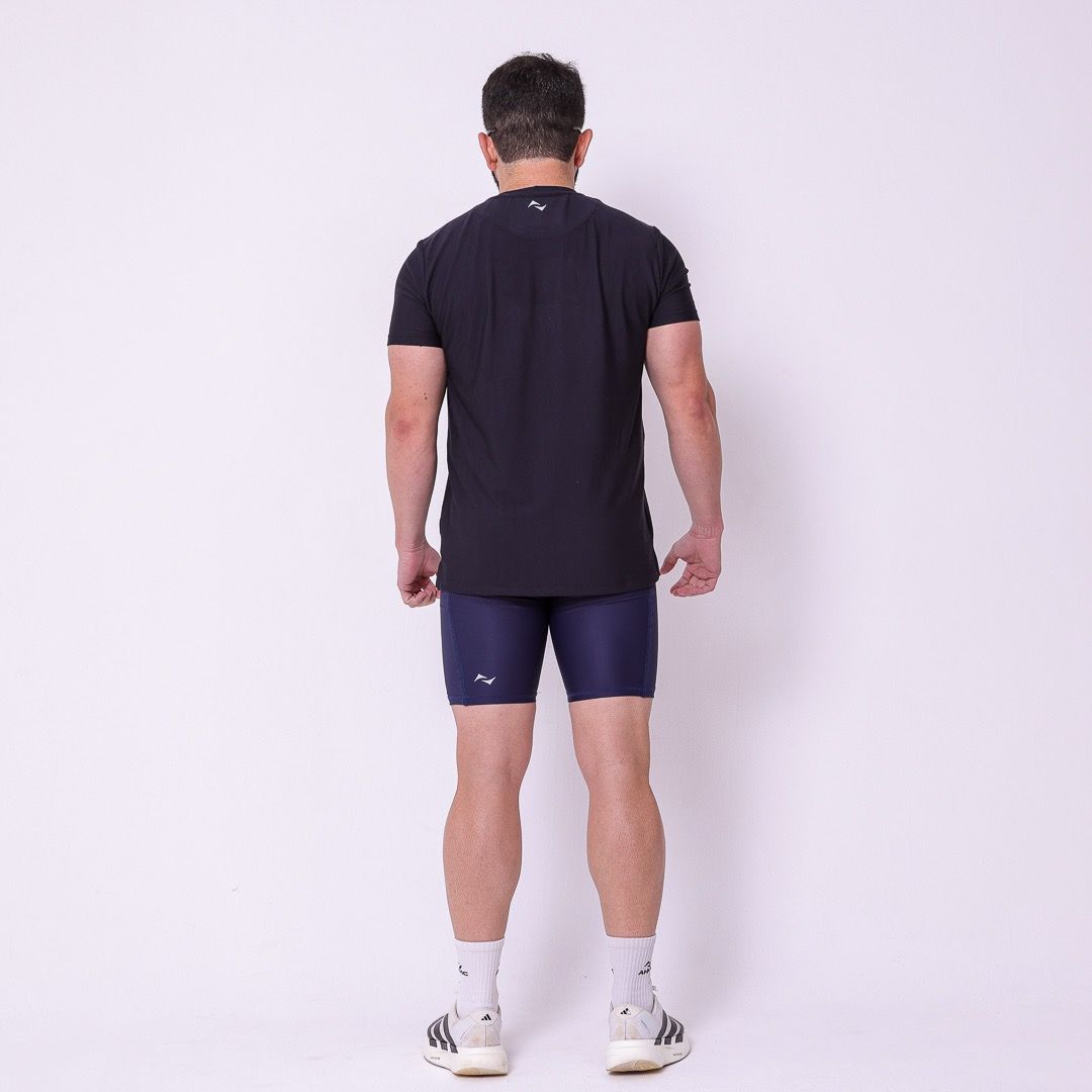 Camiseta Masculina Modal Preto