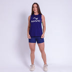 Regata Azul Marinho AHVIC em branco