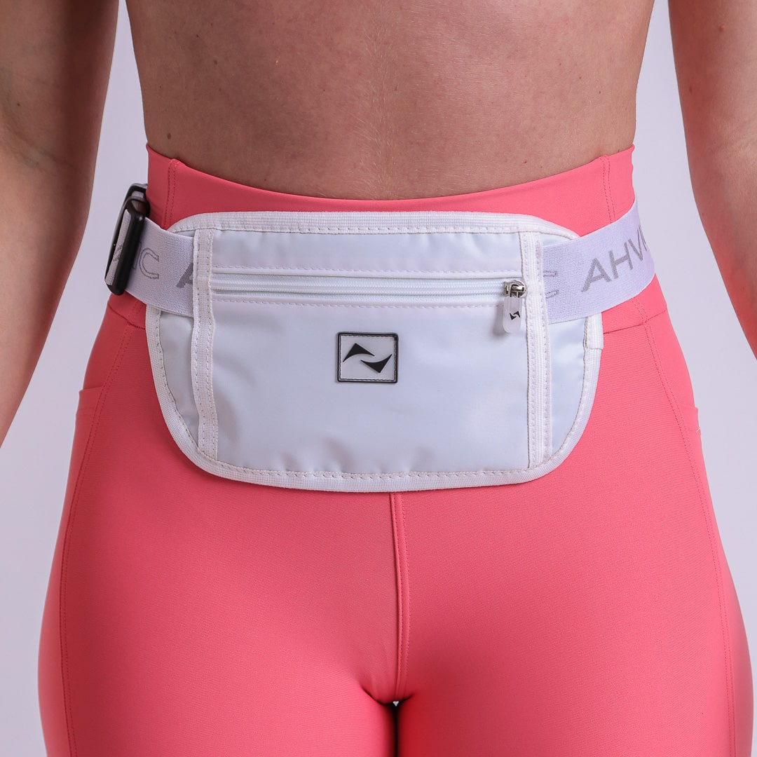 Pochete Branca Rafa de Corrida Slim