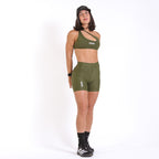 Top Olivia Drop Verde Militar