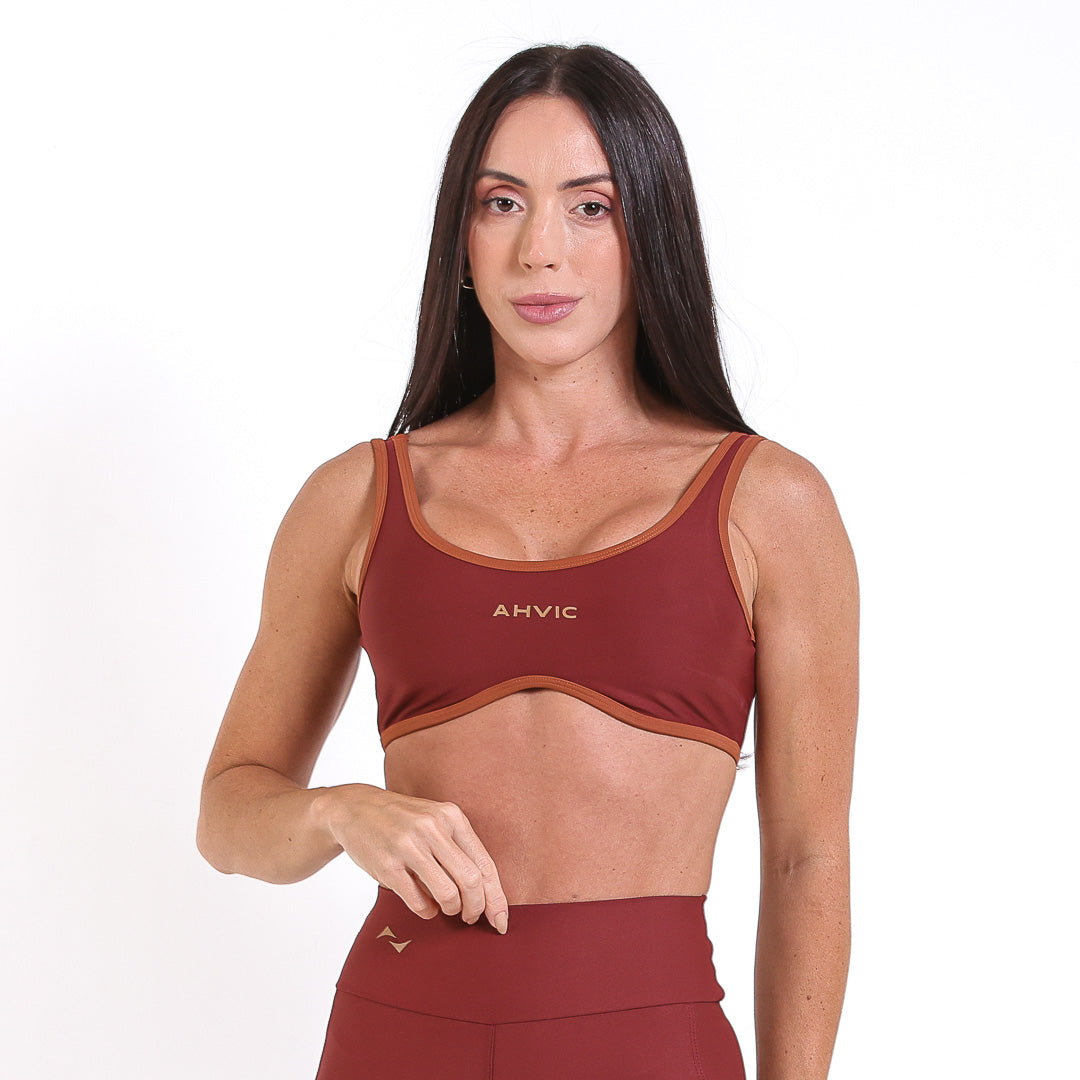 Top Pulse Drop Madder Brown