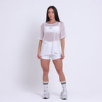 Blusão de Tule Branca
