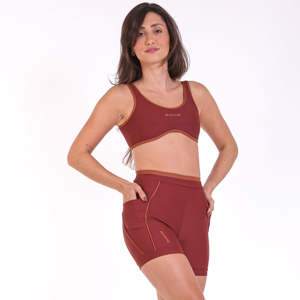 Top Pulse Drop Madder Brown
