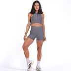 Short Adrianna Invisible Pocket Cinza