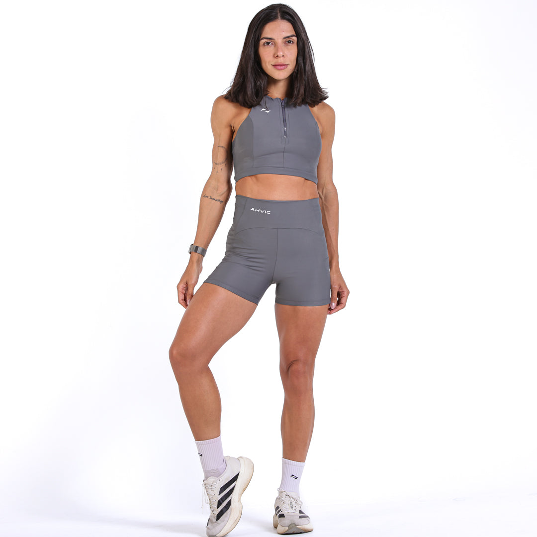 Short Adrianna Invisible Pocket Cinza