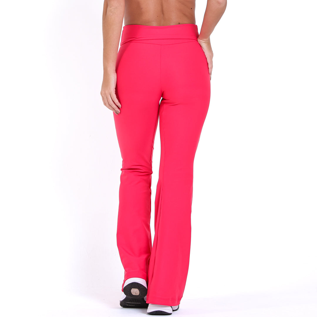 Legging Flare Alma Vermelho